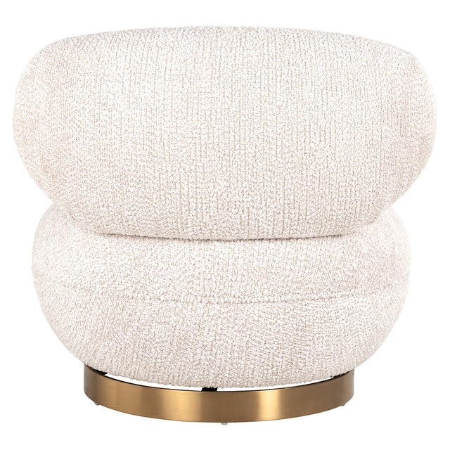 Draaifauteuil Jace lovely cream (Be Lovely 11 Cream) van Richmond Interiors – Luxe comfort op maat van PureWonen. Vraag naar de beste prijs.
