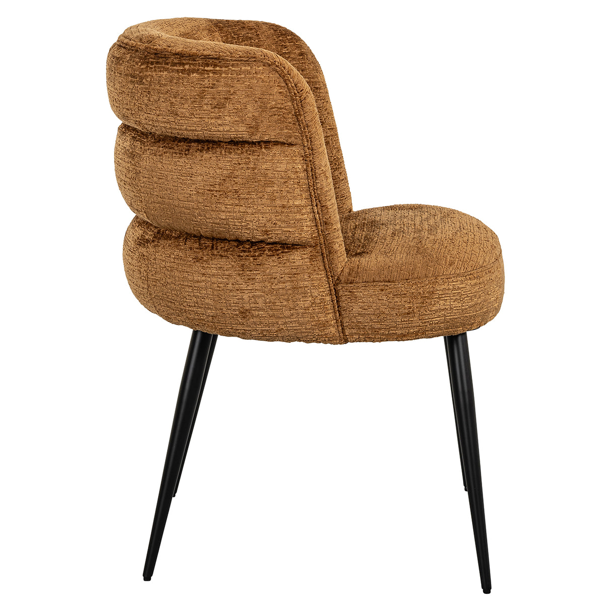 Stoel Stella cognac fusion (Fusion cognac 28) van Richmond Interiors – Luxe comfort op maat van PureWonen. Vraag naar de beste prijs.