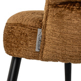 Stoel Stella cognac fusion (Fusion cognac 28) van Richmond Interiors – Luxe comfort op maat van PureWonen. Vraag naar de beste prijs.