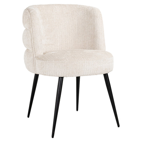 Stoel Stella beige chenille fire retardant (Niagara 902 beige Chenille) van Richmond Interiors – Luxe comfort op maat van PureWonen. Vraag naar de beste prijs.