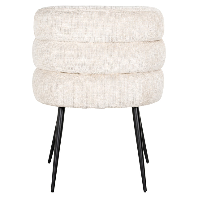 Stoel Stella beige chenille fire retardant (Niagara 902 beige Chenille) van Richmond Interiors – Luxe comfort op maat van PureWonen. Vraag naar de beste prijs.