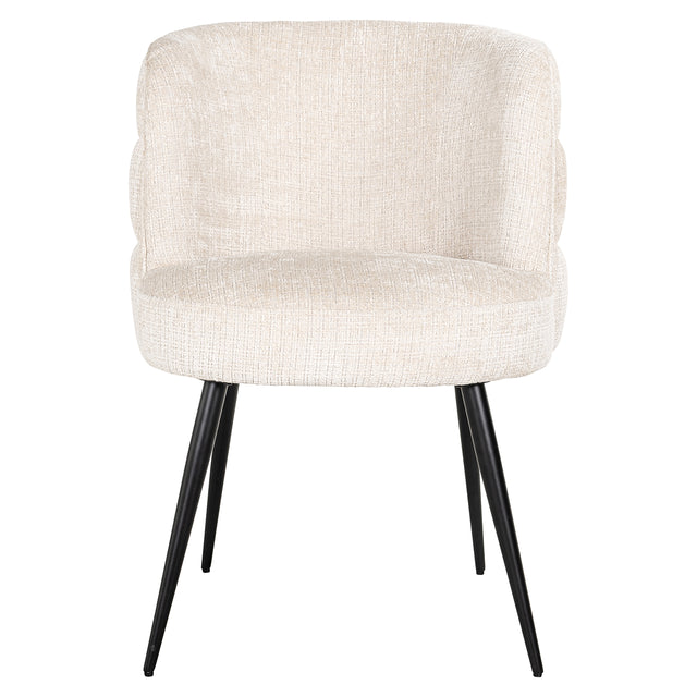Stoel Stella beige chenille fire retardant (Niagara 902 beige Chenille) van Richmond Interiors – Luxe comfort op maat van PureWonen. Vraag naar de beste prijs.