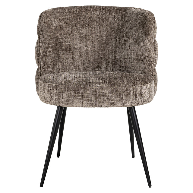 Stoel Stella stone chenille (Niagara 104 Stone Chenille) van Richmond Interiors – Luxe comfort op maat van PureWonen. Vraag naar de beste prijs.
