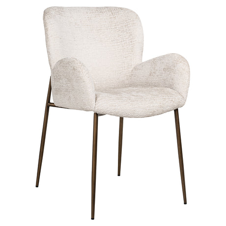 Stoel Amber cream fusion fire retardant (FR-Fusion 02 Cream) van Richmond Interiors – Luxe comfort op maat van PureWonen. Vraag naar de beste prijs.
