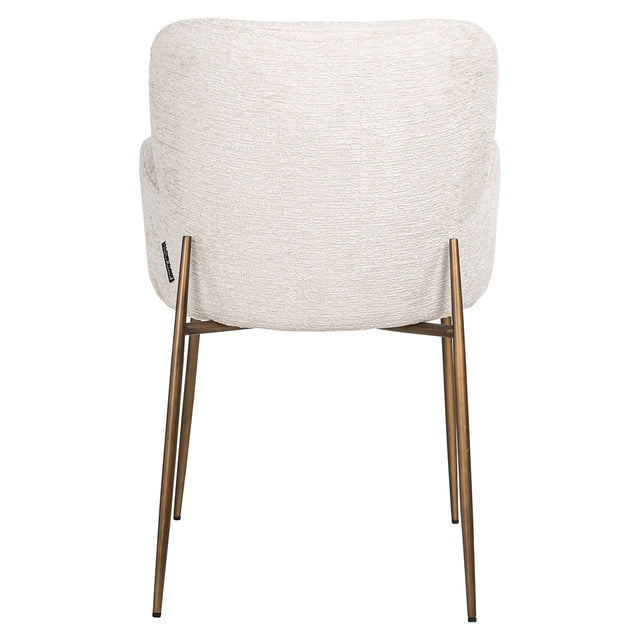 Stoel Amber cream fusion fire retardant (FR-Fusion 02 Cream) van Richmond Interiors – Luxe comfort op maat van PureWonen. Vraag naar de beste prijs.