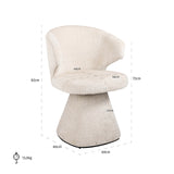 Stoel Gatsbi beige chenille fire retardant (Niagara 902 beige Chenille) van Richmond Interiors – Luxe comfort op maat van PureWonen. Vraag naar de beste prijs.