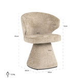 Stoel Gatsbi desert fusion fire retardant (FR-Fusion 109 desert) van Richmond Interiors – Luxe comfort op maat van PureWonen. Vraag naar de beste prijs.