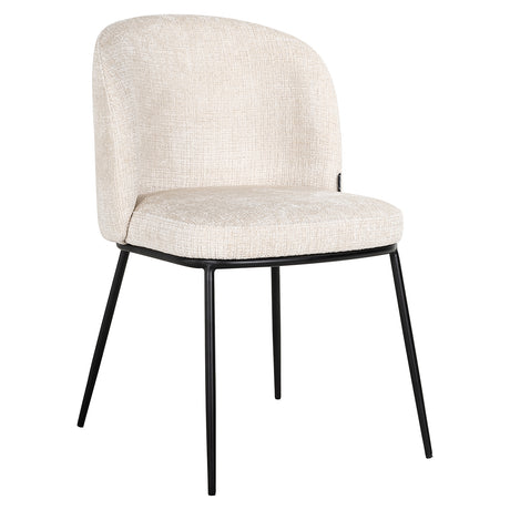 Stoel Elvi beige chenille fire retardant (Niagara 902 beige Chenille) van Richmond Interiors – Luxe comfort op maat van PureWonen. Vraag naar de beste prijs.