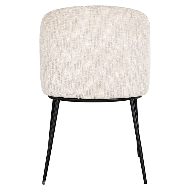 Stoel Elvi beige chenille fire retardant (Niagara 902 beige Chenille) van Richmond Interiors – Luxe comfort op maat van PureWonen. Vraag naar de beste prijs.