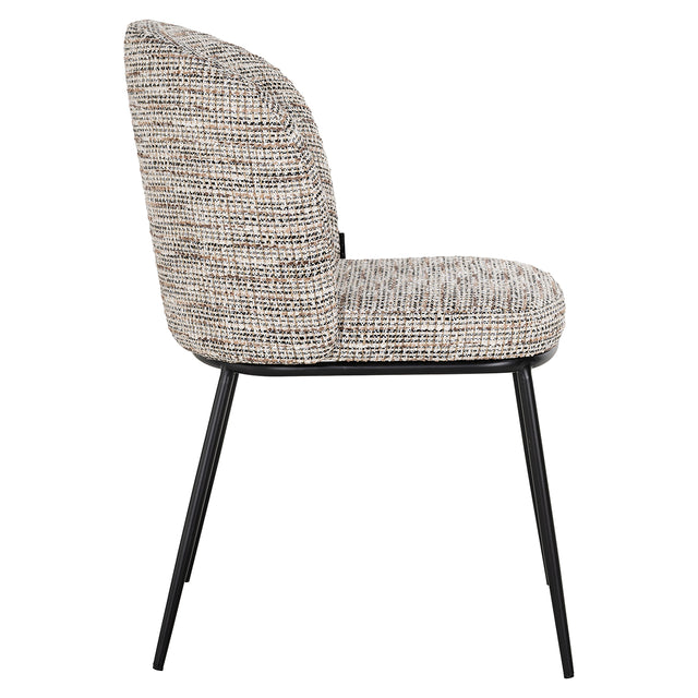 Stoel Elvi trendy nature fire retardant (Be Trendy 01 Nature) van Richmond Interiors – Luxe comfort op maat van PureWonen. Vraag naar de beste prijs.