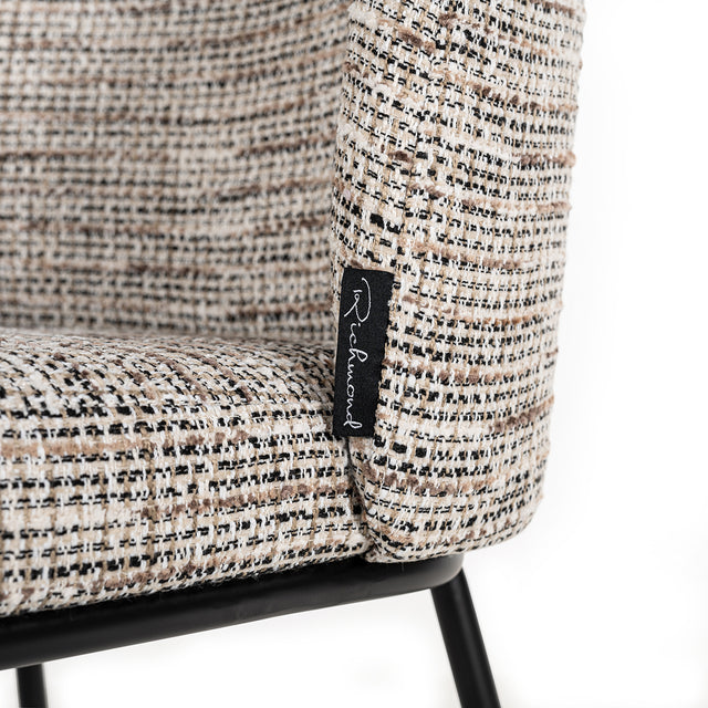 Stoel Elvi trendy nature fire retardant (Be Trendy 01 Nature) van Richmond Interiors – Luxe comfort op maat van PureWonen. Vraag naar de beste prijs.
