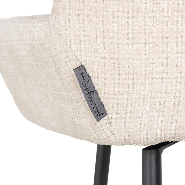 Counterstoel  Linsey beige chenille (Niagara 902 beige Chenille) van Richmond Interiors – Luxe comfort op maat van PureWonen. Vraag naar de beste prijs.