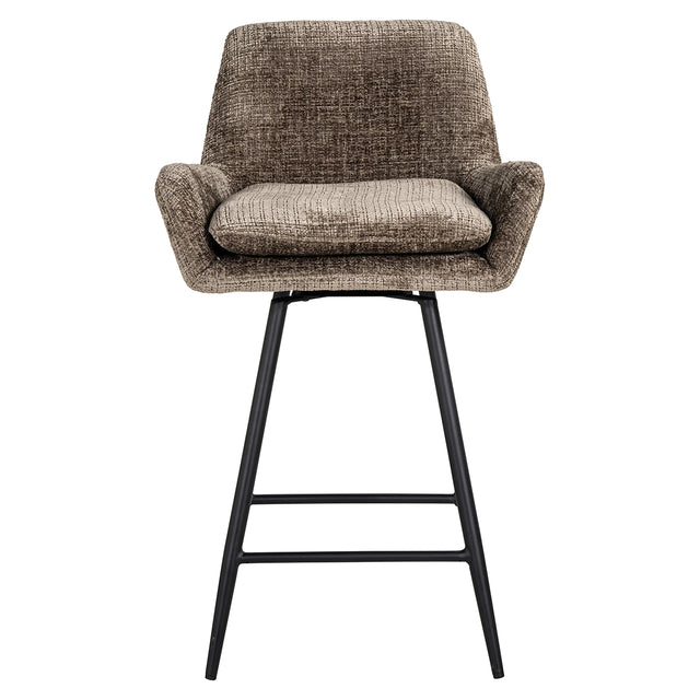 Counterstoel Linsey stone chenille (Niagara 104 Stone Chenille) van Richmond Interiors – Luxe comfort op maat van PureWonen. Vraag naar de beste prijs.
