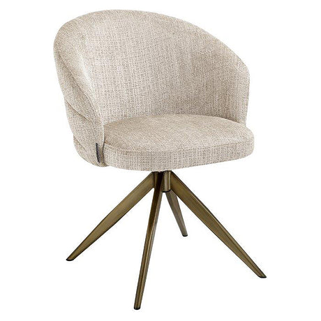 Draaistoel Zendaya beige chenille (Niagara 902 beige Chenille) van Richmond Interiors – Luxe comfort op maat van PureWonen. Vraag naar de beste prijs.