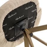 Eetkamerstoel Zendaya biscotti swivel fire retardant