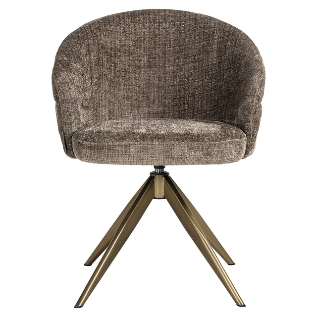 Draaistoel Zendaya stone chenille (Niagara 104 Stone Chenille) van Richmond Interiors – Luxe comfort op maat van PureWonen. Vraag naar de beste prijs.