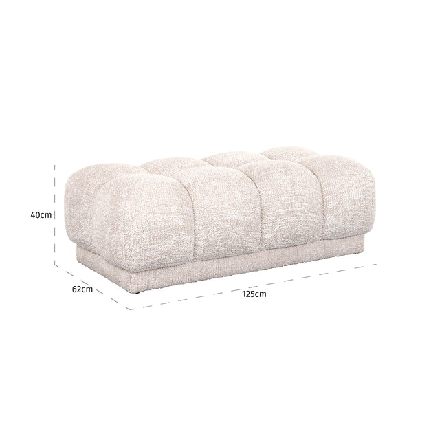 Bank Noah lovely cream (Be Lovely 11 Cream) van Richmond Interiors – Luxe comfort op maat van PureWonen. Vraag naar de beste prijs.