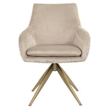 Draaistoel Lisonne be trendy nature / khaki velvet (Be Trendy 01 Nature) van Richmond Interiors – Luxe comfort op maat van PureWonen. Vraag naar de beste prijs.