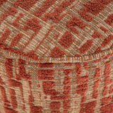 Poef & Voetenbank Lexie terra 45Ø