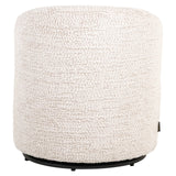 Lounge stoel Jackie lovely cream swivel kids