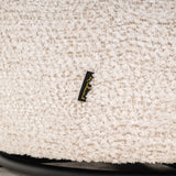 Lounge stoel Jackie lovely cream swivel kids