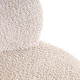 Lounge stoel Jackie lovely cream swivel kids