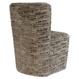 Eetkamerstoel Lorain greige on wheels