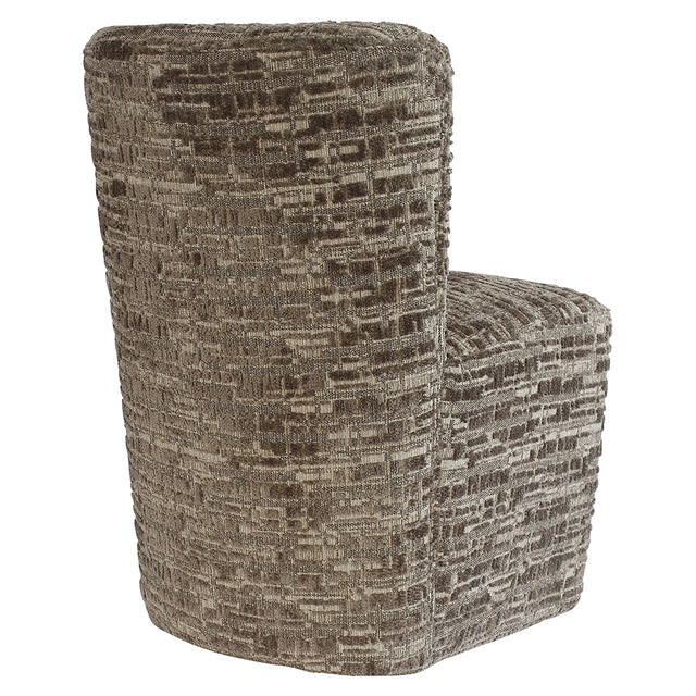 Eetkamerstoel Lorain greige on wheels