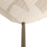Eetkamerstoel Lana beige graffic (Set of 2)