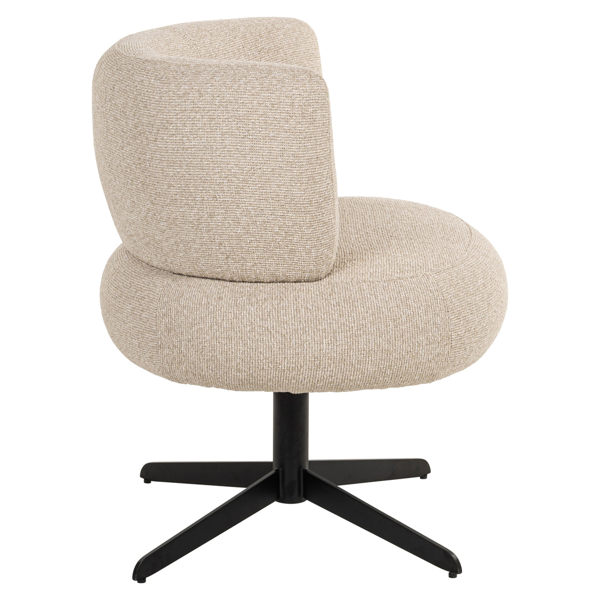 Eetkamerstoel Alexis biscotti swivel van Richmond Interiors – Luxe comfort op maat van PureWonen. Vraag naar de beste prijs.