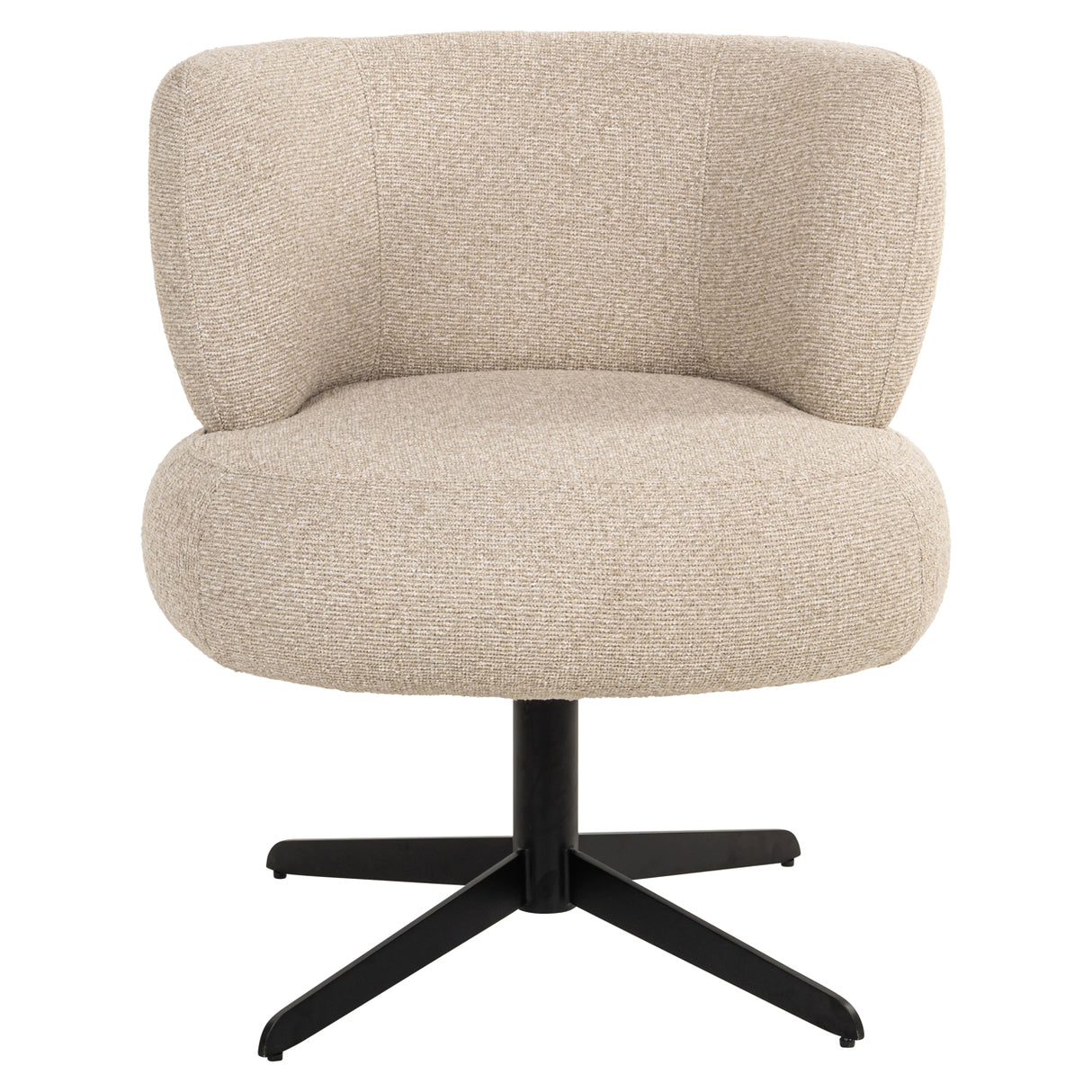 Eetkamerstoel Alexis biscotti swivel van Richmond Interiors – Luxe comfort op maat van PureWonen. Vraag naar de beste prijs.