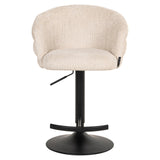 Barstoel Nikki niagara beige swivel fire retardant