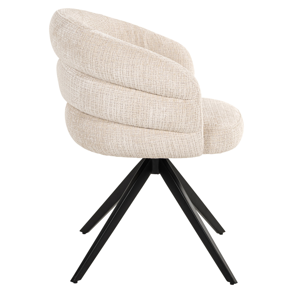 Eetkamerstoel Serenity niagara beige swivel fire retardant van Richmond Interiors – Luxe comfort op maat van PureWonen. Vraag naar de beste prijs.