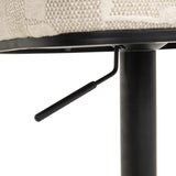 Bar/counterstoel Cheyenne beige graffic (Beige graffic) – Richmond Interiors (afbeelding 5)