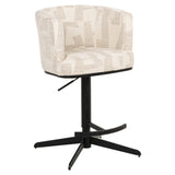 Bar/counterstoel Cheyenne beige graffic (Beige graffic) – Richmond Interiors (afbeelding 8)