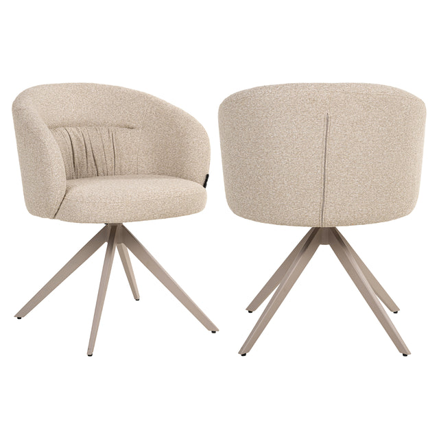 Draaistoel Olivia biscotti (Biscotti) – Richmond Interiors