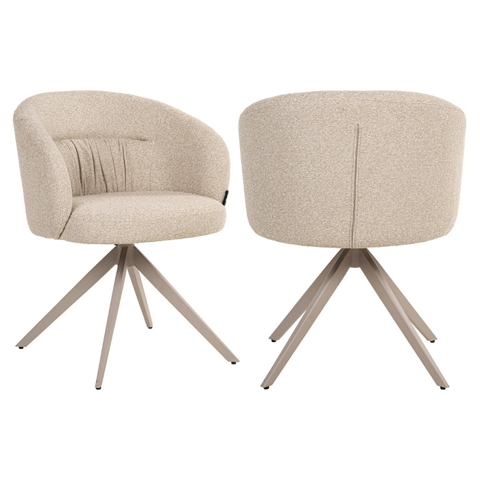Draaistoel Olivia biscotti (Biscotti) – Richmond Interiors