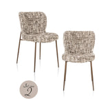 Eetkamerstoel Odarby brown omara (Set of 2)