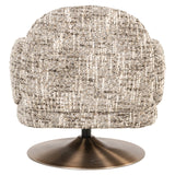 Lounge stoel Kagney brown omara swivel