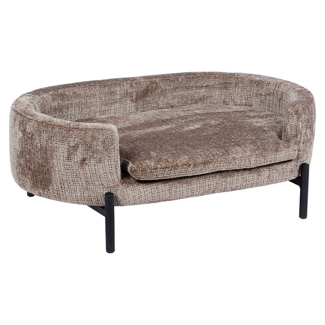 Huisdierenbed Dolly stone chenille (Niagara 104 Stone Chenille) van Richmond Interiors – Luxe comfort op maat van PureWonen. Vraag naar de beste prijs.