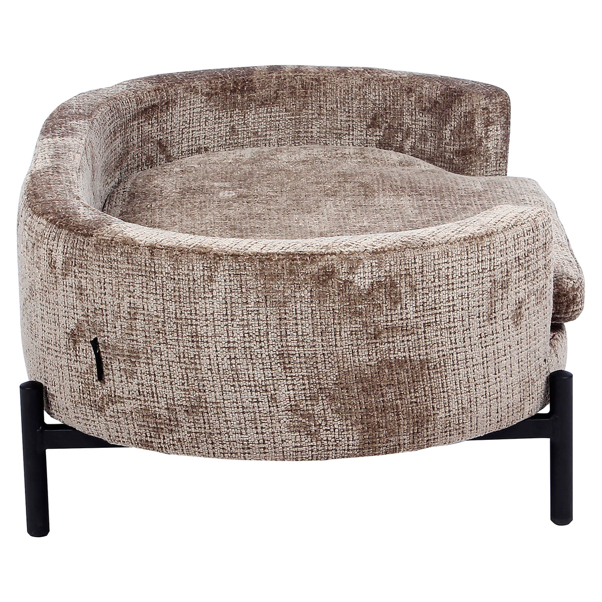 Huisdierenbed Dolly stone chenille (Niagara 104 Stone Chenille) van Richmond Interiors – Luxe comfort op maat van PureWonen. Vraag naar de beste prijs.