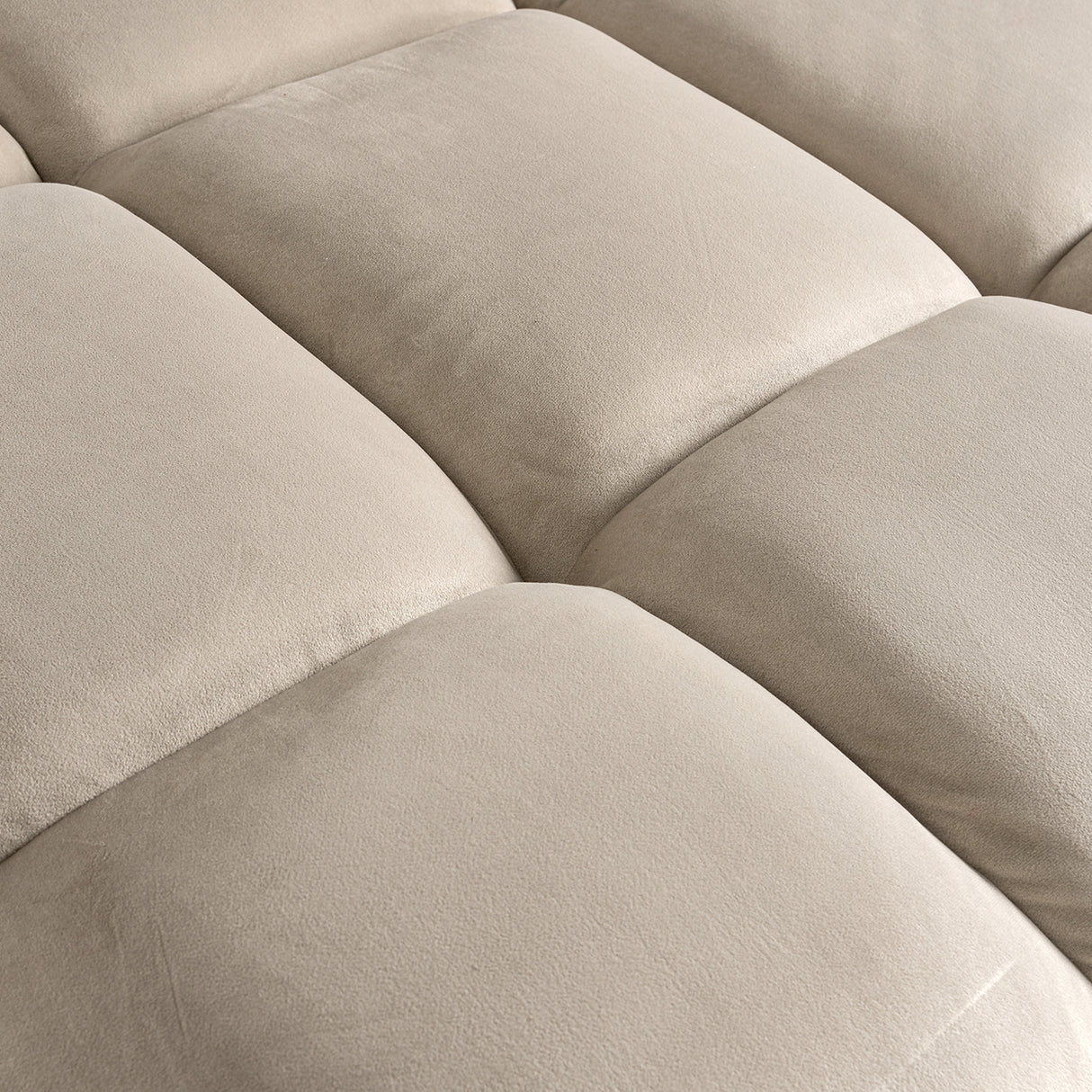 Bank Cube 3-zits + lounge links (Quartz Khaki 903) van Richmond Interiors – Luxe comfort op maat van PureWonen. Vraag naar de beste prijs.