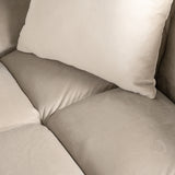 Bank Cube 3-zits + lounge links (Quartz Khaki 903) van Richmond Interiors – Luxe comfort op maat van PureWonen. Vraag naar de beste prijs.