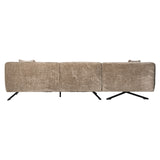 Bank Donovan 3-zits + lounge links (Bergen 104 taupe chenille) van Richmond Interiors – Luxe comfort op maat van PureWonen. Vraag naar de beste prijs.