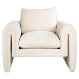 Fauteuil Sandro white chenille (Bergen 900 white chenille) van Richmond Interiors – Luxe comfort op maat van PureWonen. Vraag naar de beste prijs.