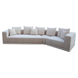 Sofa Lusso 4-zits beige chenille (Niagara 902 beige Chenille) van Richmond Interiors – Luxe comfort op maat van PureWonen. Vraag naar de beste prijs.