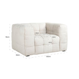 Fauteuil Merrol cream fusion fire retardant (FR-Fusion 02 Cream) van Richmond Interiors – Luxe comfort op maat van PureWonen. Vraag naar de beste prijs.