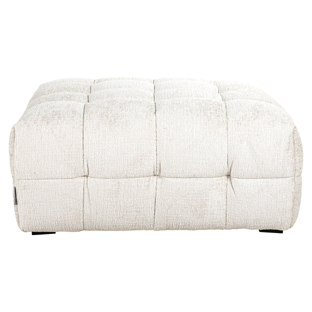 Poef Merrol cream fusion fire retardant (FR-Fusion 02 Cream) van Richmond Interiors – Luxe comfort op maat van PureWonen. Vraag naar de beste prijs.