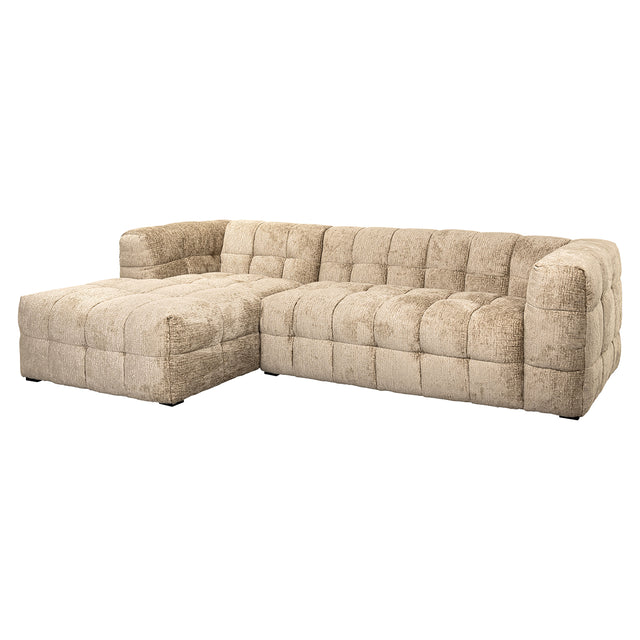 Bank Merrol lounge links desert fusion (Fusion 109 desert) van Richmond Interiors – Luxe comfort op maat van PureWonen. Vraag naar de beste prijs.