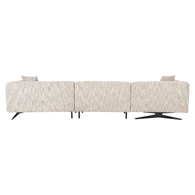 Bank Hoxton 3-zits + lounge links (Be Trendy 01 Nature) van Richmond Interiors – Luxe comfort op maat van PureWonen. Vraag naar de beste prijs.
